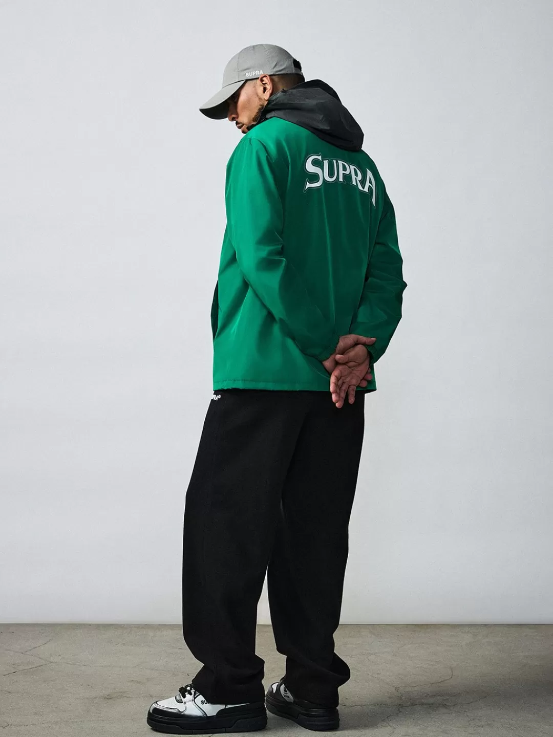 ESSENTIAL BASIC SEMI WIDE PANTS^Supra Best Sale