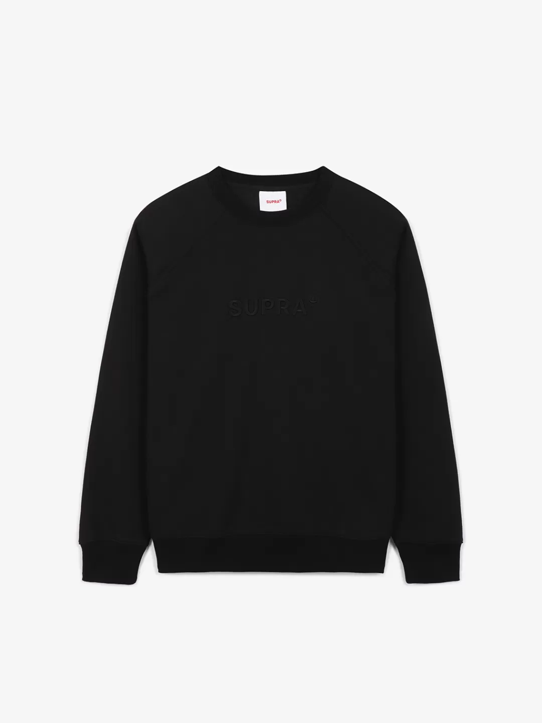 ESSENTIAL BASIC SMALL LOGO RAGLAN OVER FIT SWEATSHIRT^Supra Sale