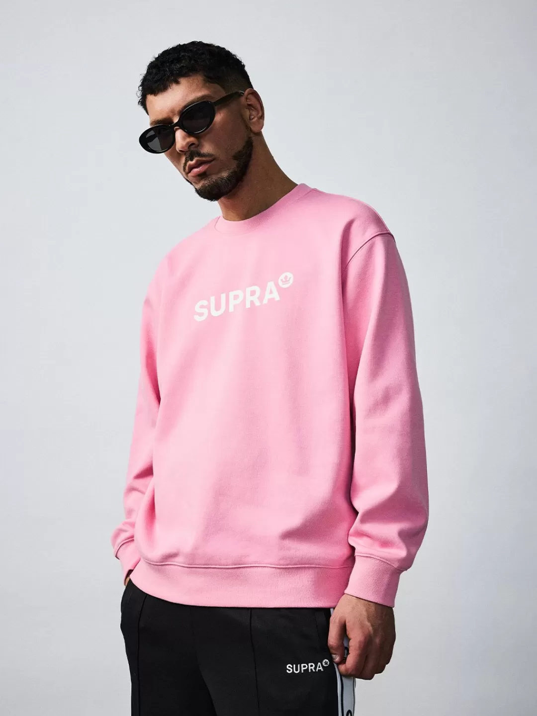 ESSENTIAL MEDIUM LOGO BASIC SWEATSHIRTS^Supra Best Sale