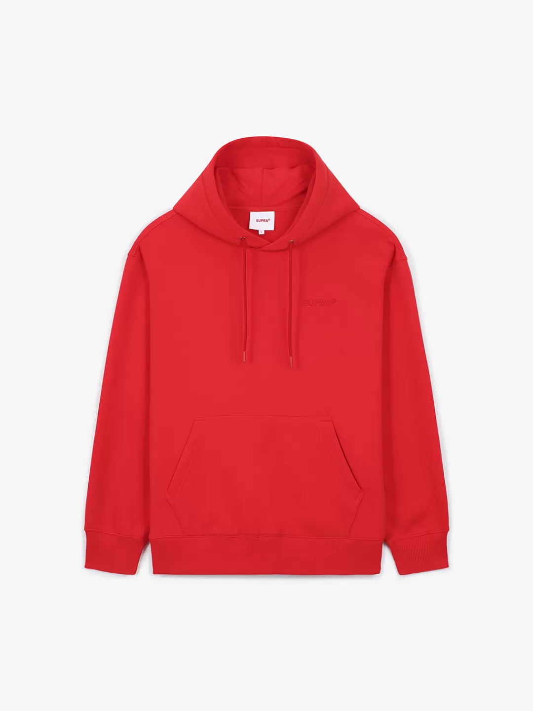 ESSENTIAL TOP APPLIQUE LOGO OVER FIT HOODIE^Supra Outlet