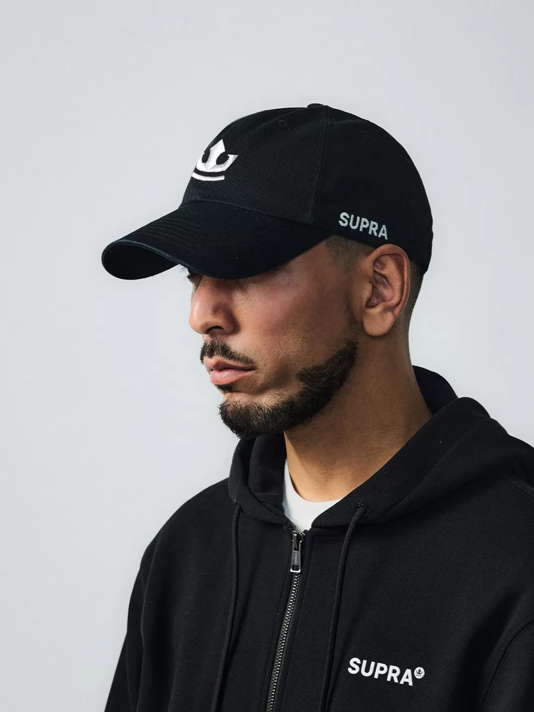 ESSENTIAL UNSTRUCTURED CROWN LOGO CAP^Supra Online