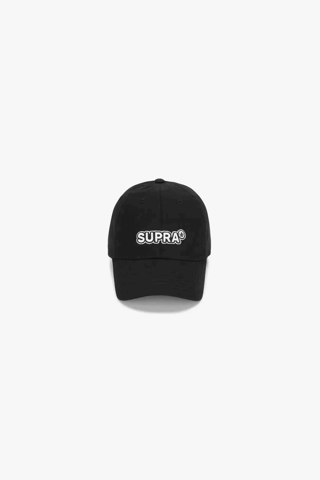 LOGO TWO-TONE STICH UNSTRUCTURED BALL CAP^Supra Discount