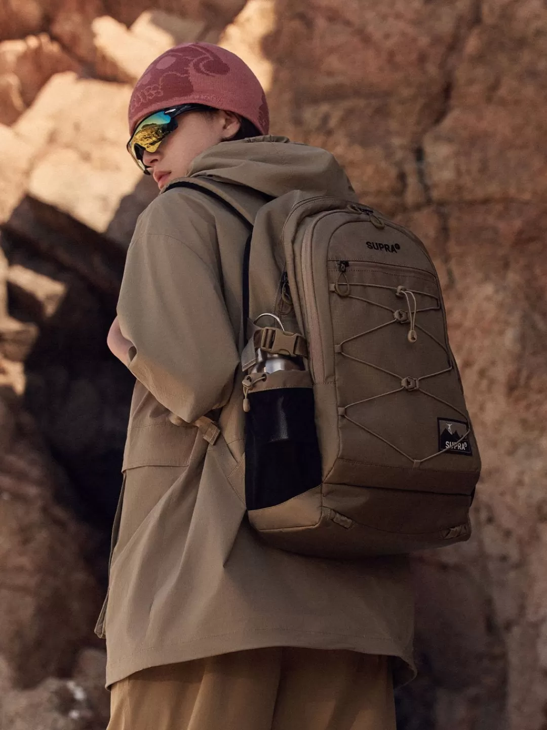 OUTDOOR LABEL POINT BACKPACK^Supra Shop