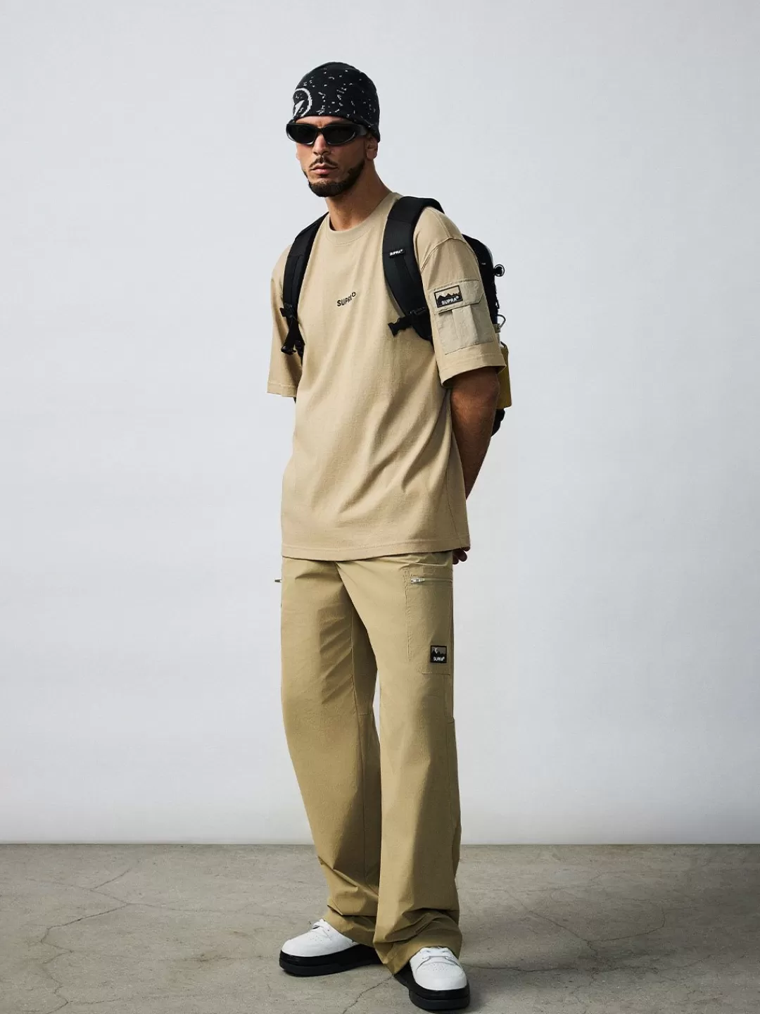 OUTDOOR MENS CARGO WIDE PANTS^Supra Best Sale