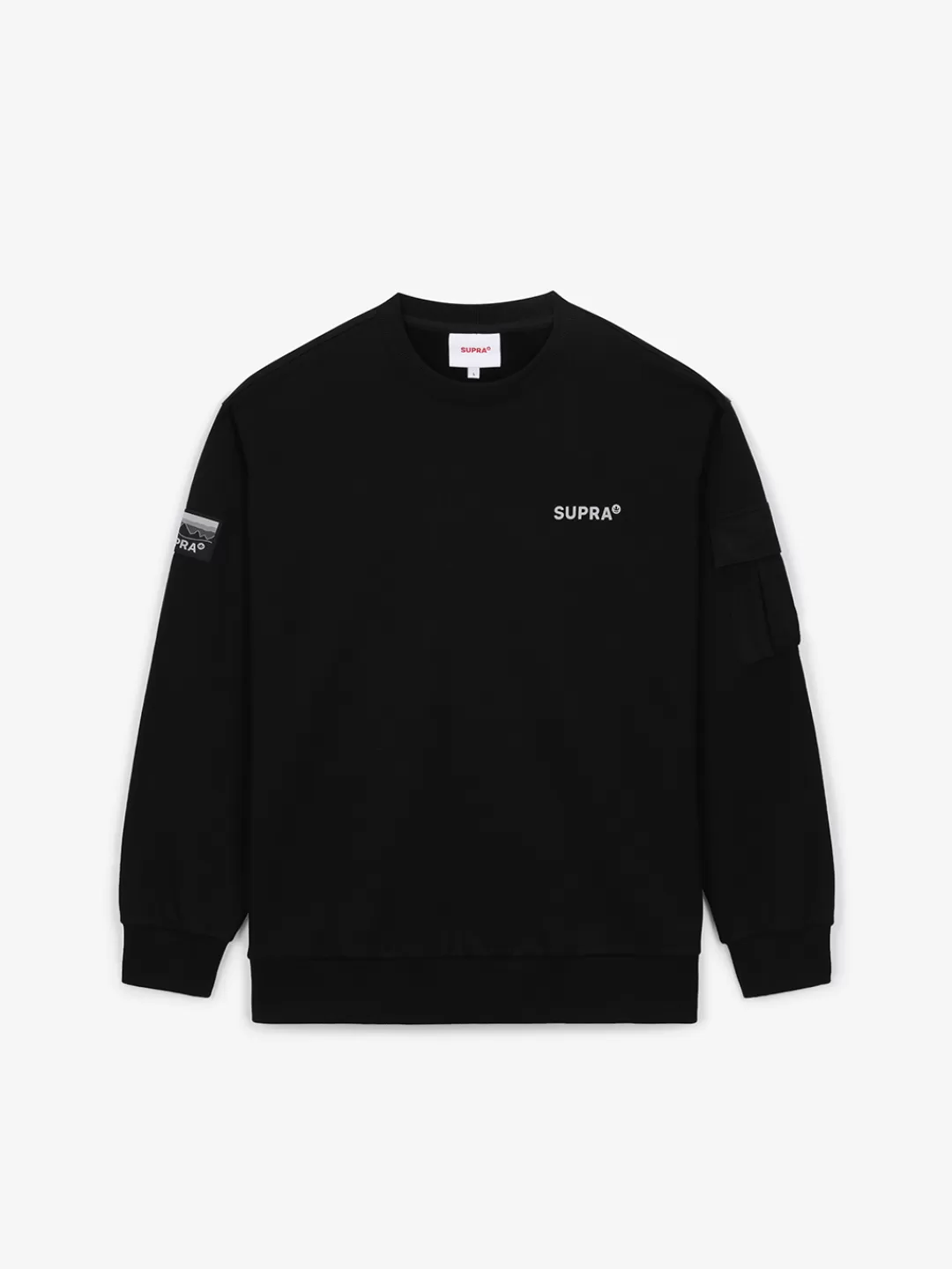 OUTDOOR WOVEN PATCH OVER FIT SWEATSHIRT^Supra Best