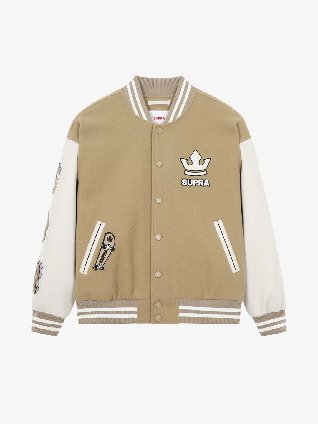 VARSITY WOOL WAPPEN PLAY JACKET^Supra Cheap